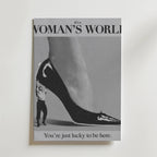 Woman’s World – stilfullt konsttryck från Bozetto, tryckt på matt finpapper i hög tryckkvalitet