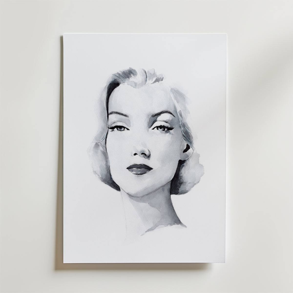 Helena Engström Marilyn III – stilfullt konsttryck från Bozetto, tryckt på matt finpapper
