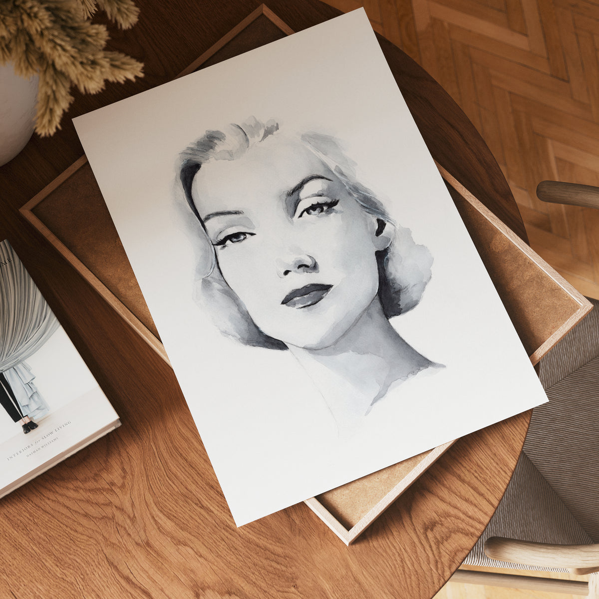Helena Engström Marilyn III – affisch med stilfullt motiv från Bozetto i hög kvalitet