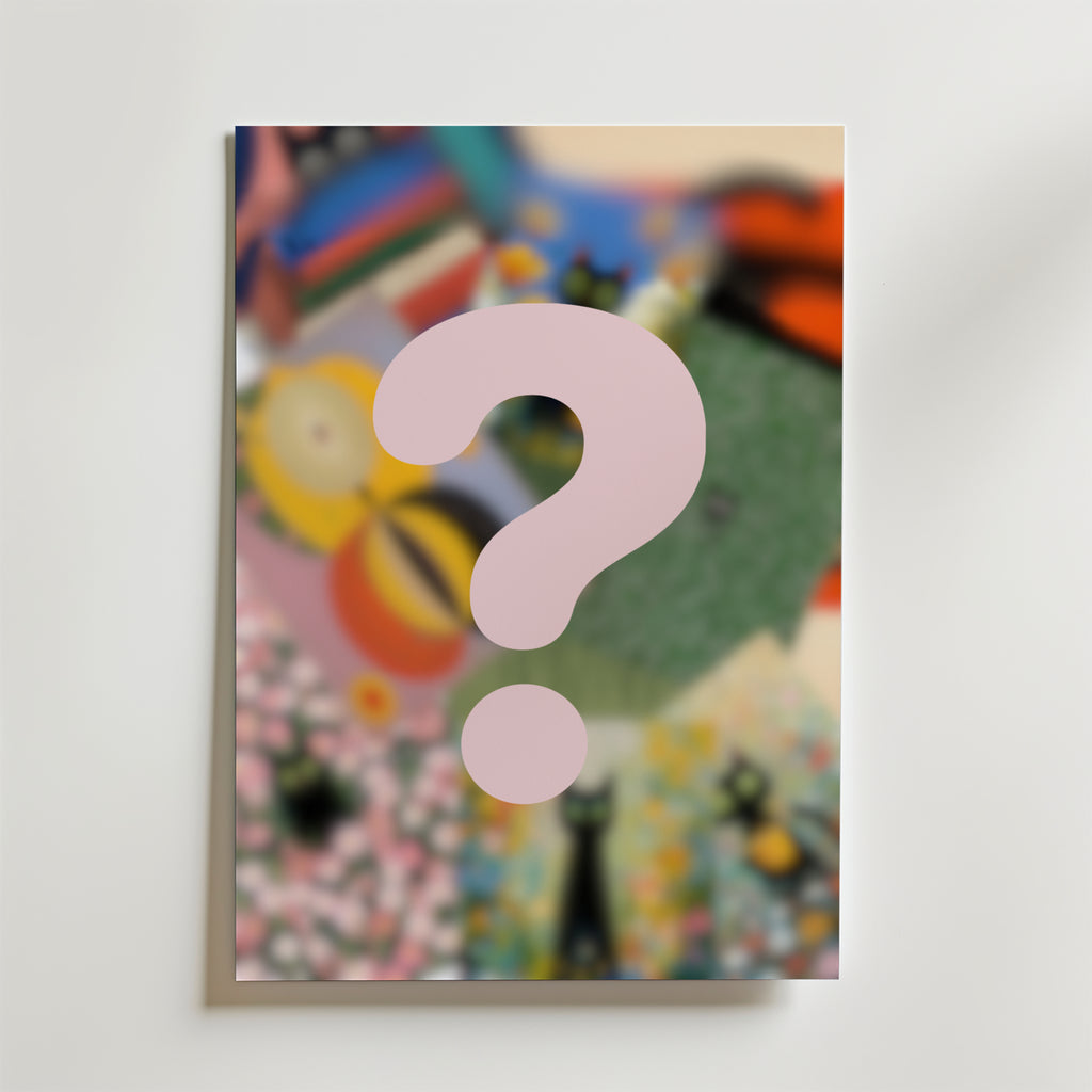 Mystery - Exclusive Edition – stilfullt konsttryck från Bozetto, tryckt på matt finpapper