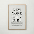 City Girl Editorial Poster – ekram