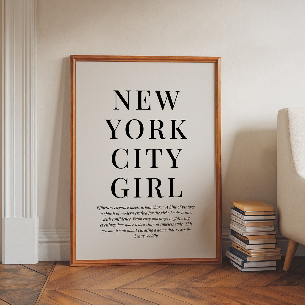 City Girl Editorial Poster – i rum 2