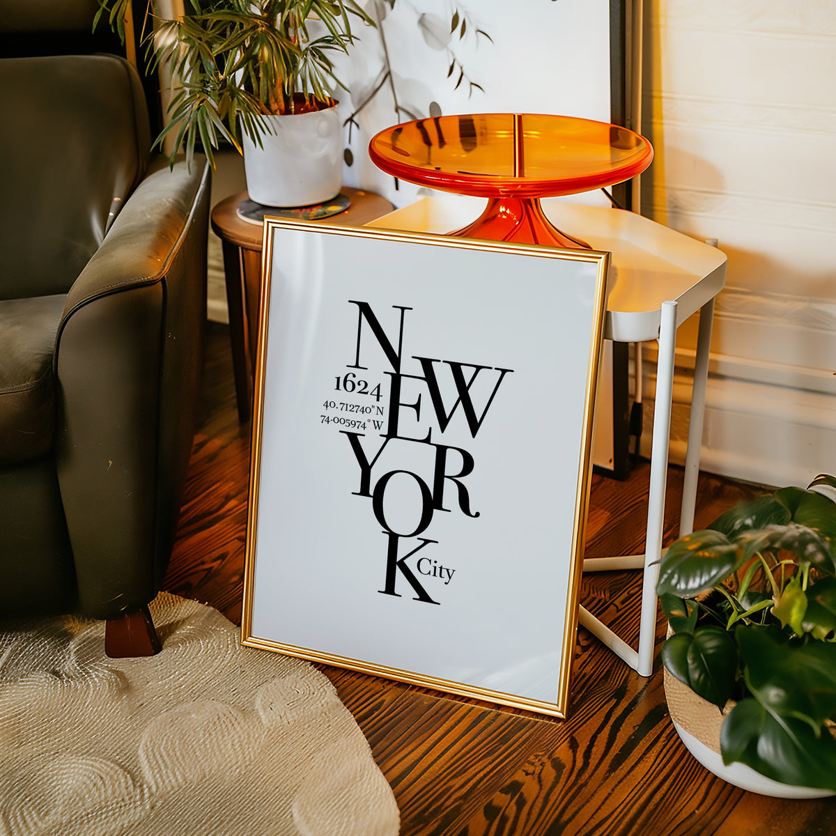 New York Coordinates Poster – i rum 4