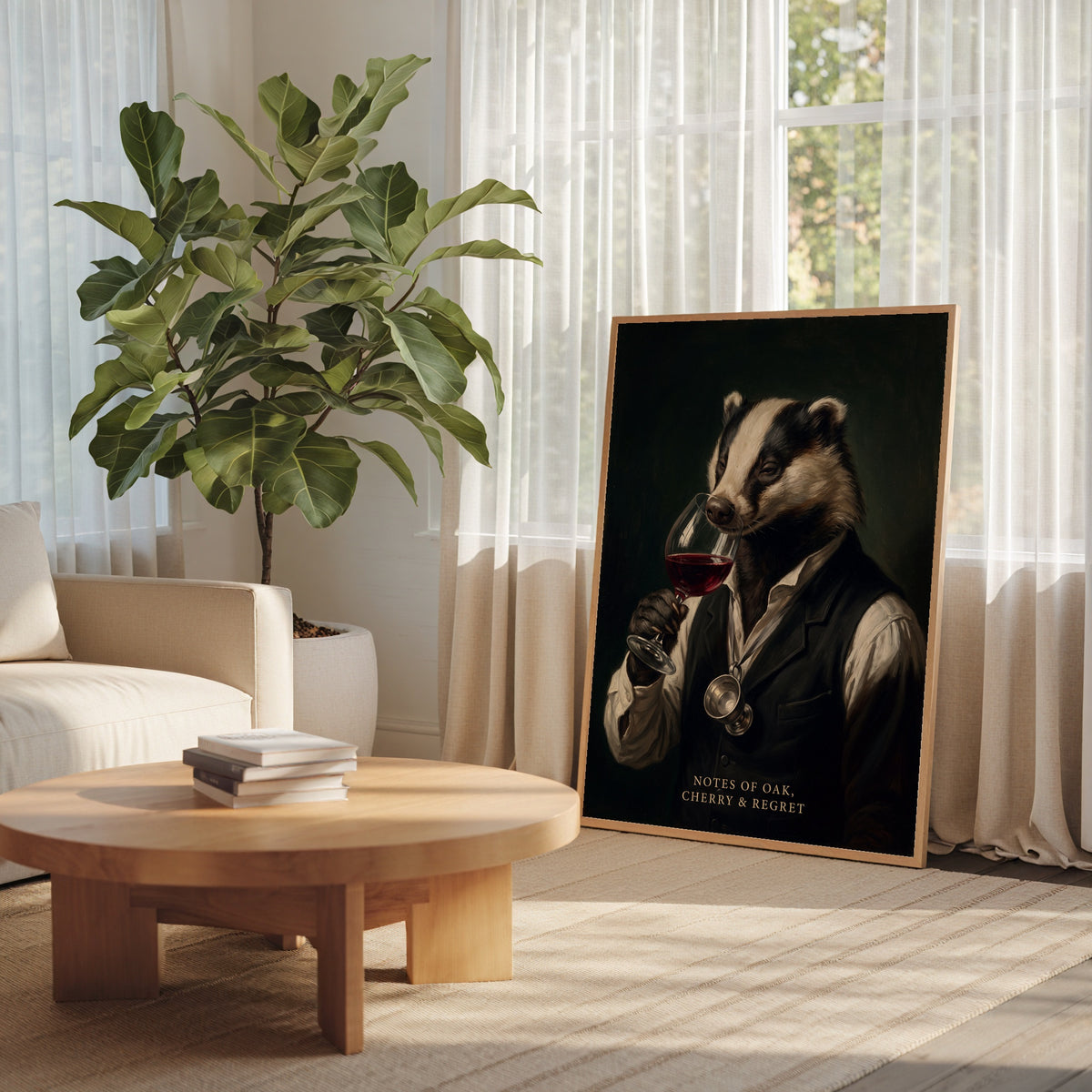 Notes of Oak, Cherry & Regret Poster – i rum 4