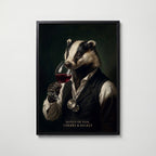 Notes of Oak, Cherry & Regret Poster – svart ram