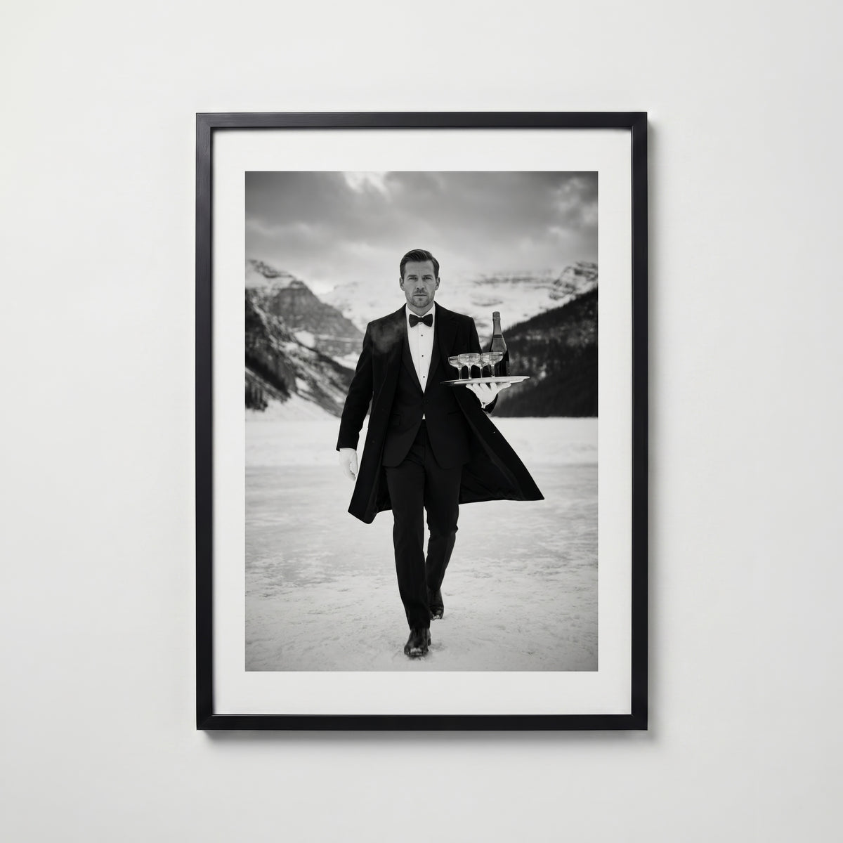 Alpine Service Elegance poster visad rakt fram – Bozetto affisch i hög tryckkvalitet