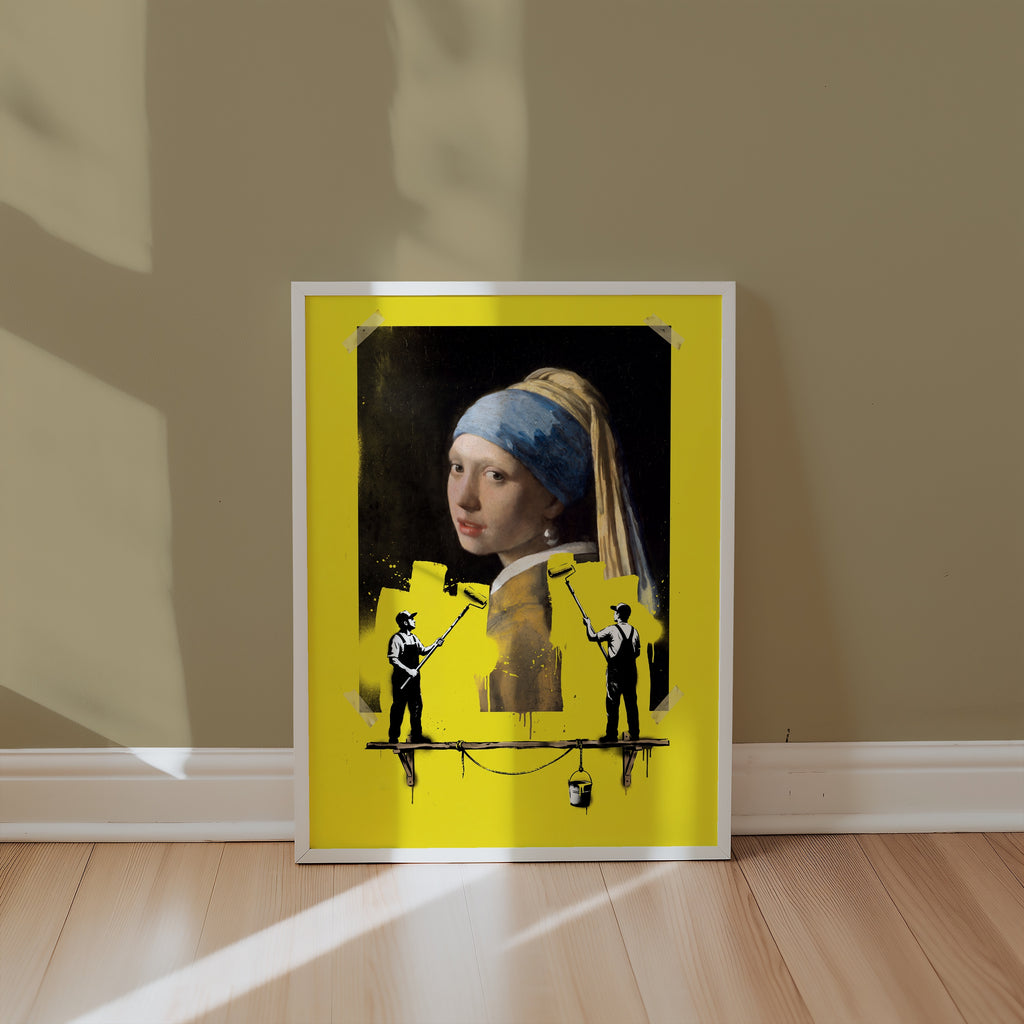 Painting Over the Pearl Poster – i rum 1