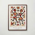Paul Klee Dancing Figures Poster – valnötsram