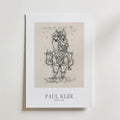 Paul Klee Donkey 1925 Poster – med passepartout