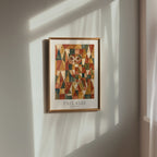 Paul Klee Geometric Owl Poster – i rum 3