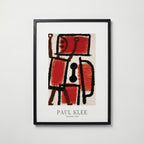 Paul Klee Locksmith 1940 Poster – svart ram