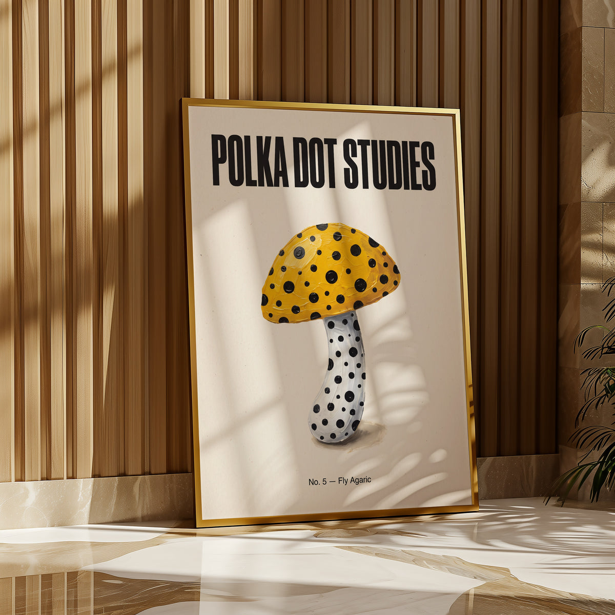 Polka Dot Fly Agaric Poster – i rum 2