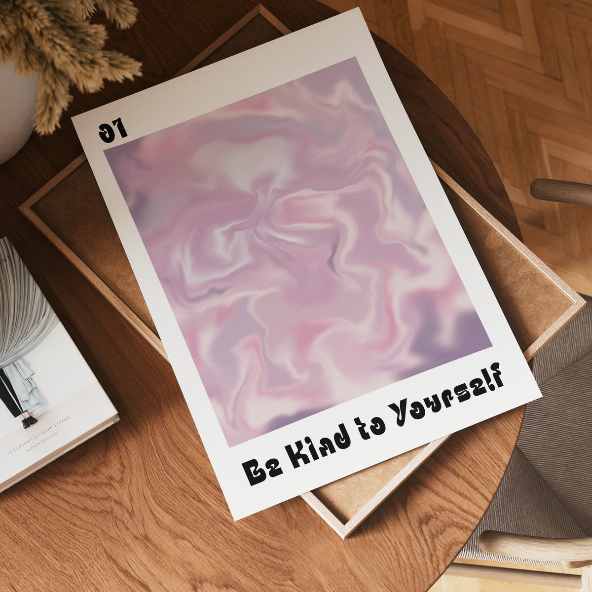 Be Kind To Yourself poster i olika storlekar – köp enkelt hos Bozetto i hög kvalitet