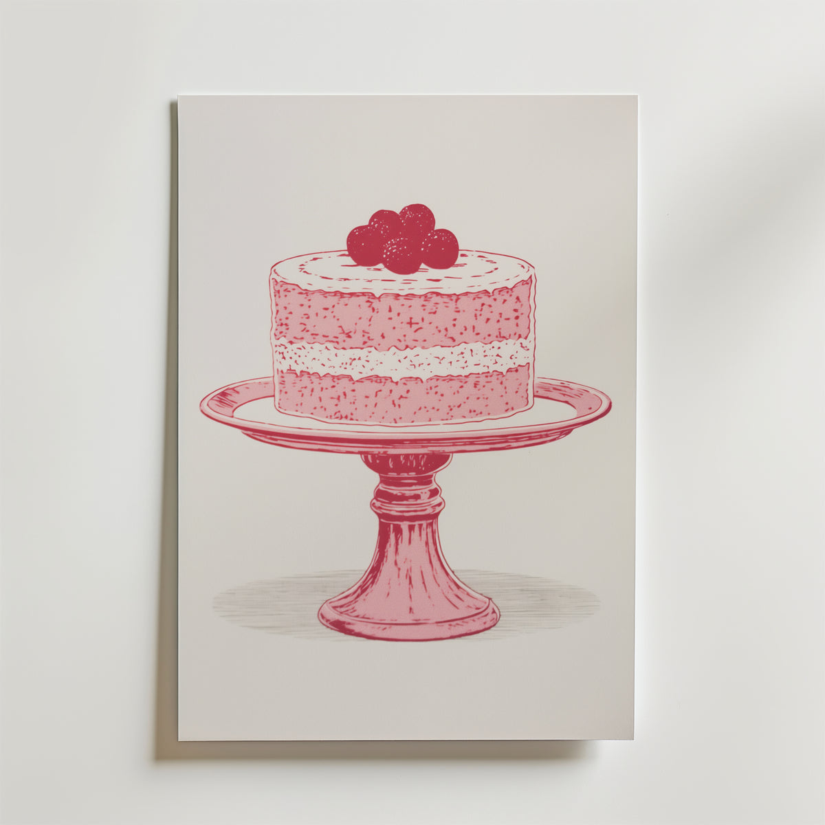Storleksguide för Raspberry Cake – välj din favoritstorlek och beställ hos Bozetto