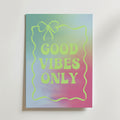 Storleksguide för Good Vibes Only – välj din favoritstorlek och beställ hos Bozetto