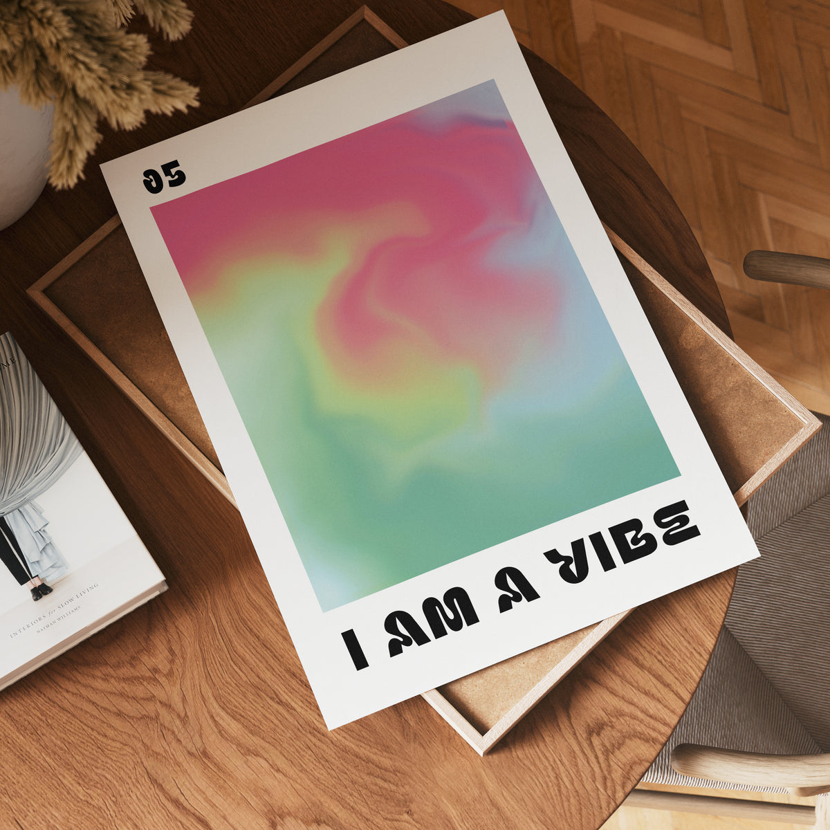 I Am a Vibe poster i flera storlekar – jämför mått och välj rätt hos Bozetto i hög tryckkvalitet