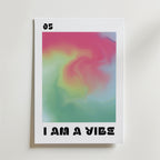 Storleksguide för I Am a Vibe – välj din favoritstorlek och beställ hos Bozetto i hög tryckkvalitet
