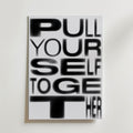 Hold It Together Poster – canvas utan passepartout