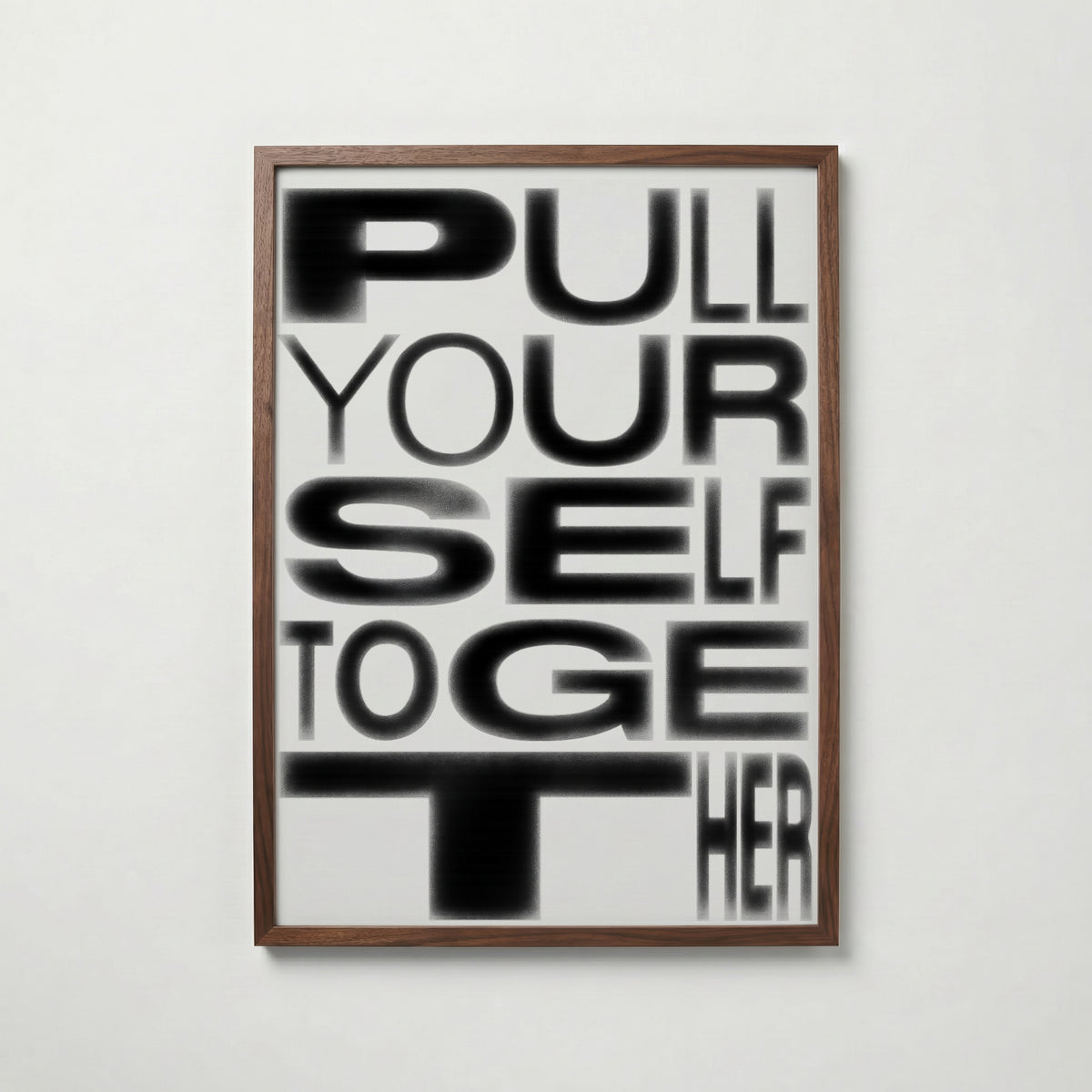 Hold It Together Poster – valnötsram