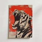 Bundle 2-pack Feline Roar Duo – kuraterad postercollection som lyfter hemmet hos Bozetto