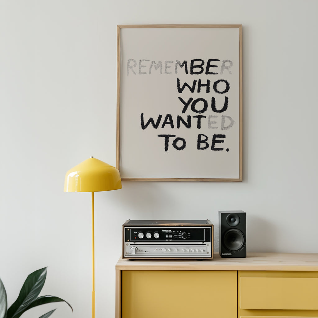 Chalked Reminder Poster – i rum 2