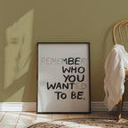 Chalked Reminder Poster – i rum 5