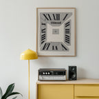 Roman Numeral Collage Poster – i rum 1