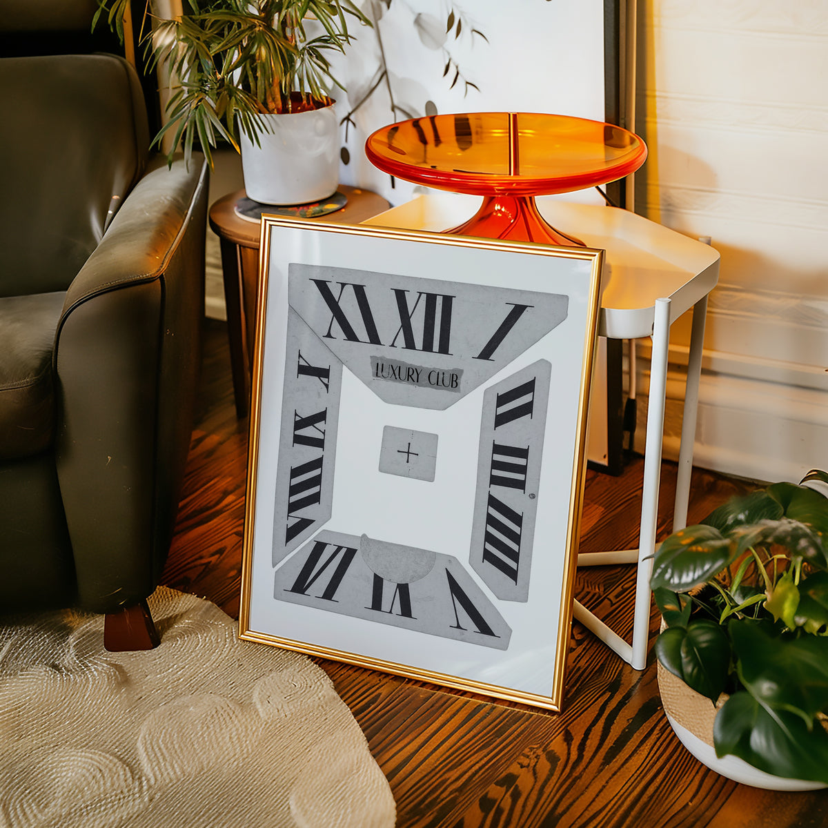 Roman Numeral Collage Poster – i rum 2