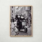 Sisters on a Scooter Poster – ekram
