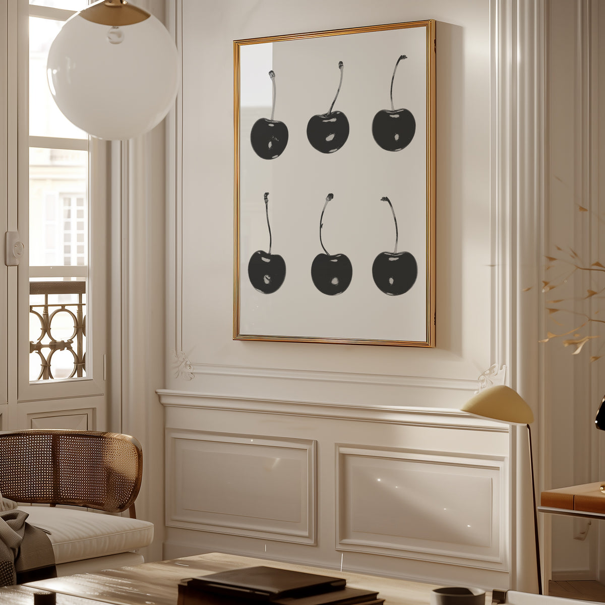 Six Black Cherries Poster – i rum 3