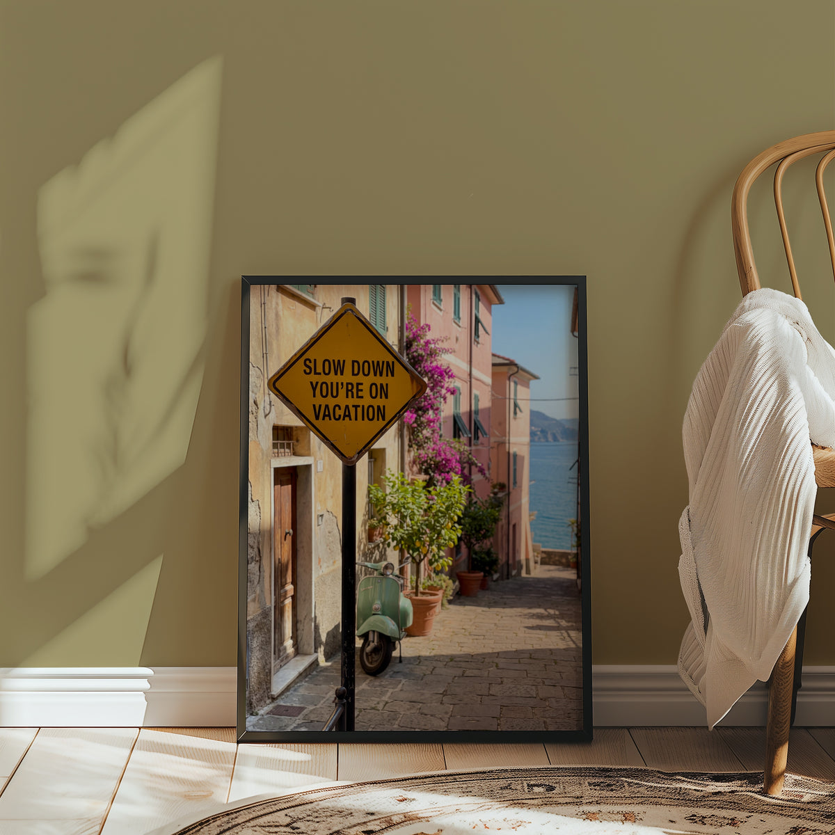 Slow Down You're on Vacation Poster – i rum 4