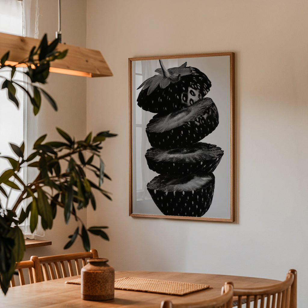 Noir Berry Stack Poster – i rum 5
