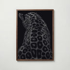 Stardust Leopard Poster – valnötsram