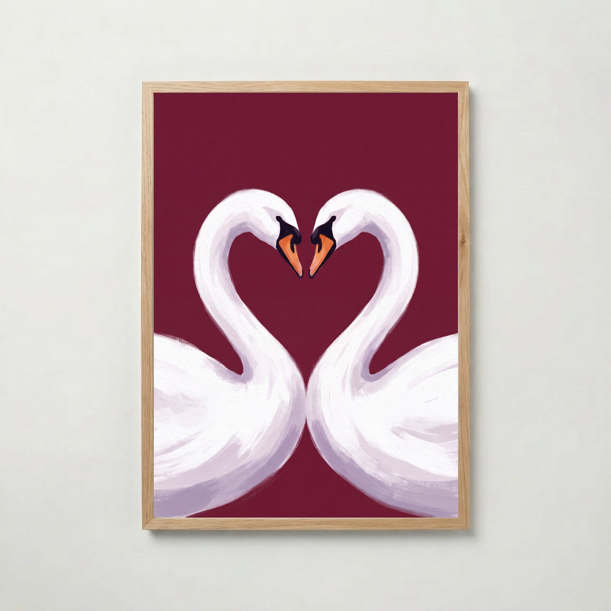 Swan Love Poster – ekram