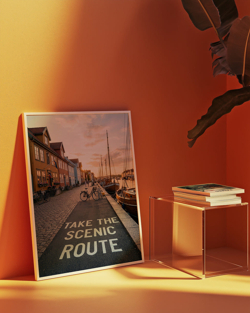 Take the Scenic Route Poster – i rum 5