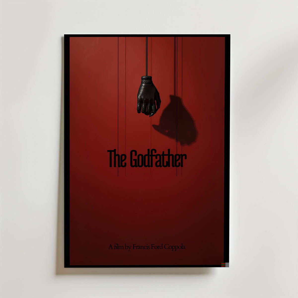 The Godfather – stilfullt konsttryck från Bozetto, tryckt på matt finpapper i hög tryckkvalitet