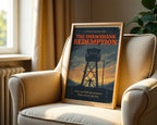 The Shawshank Redemption poster visualiserad på vägg – från Bozetto i hög kvalitet