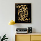The Golden King of Hearts Poster – i rum 1