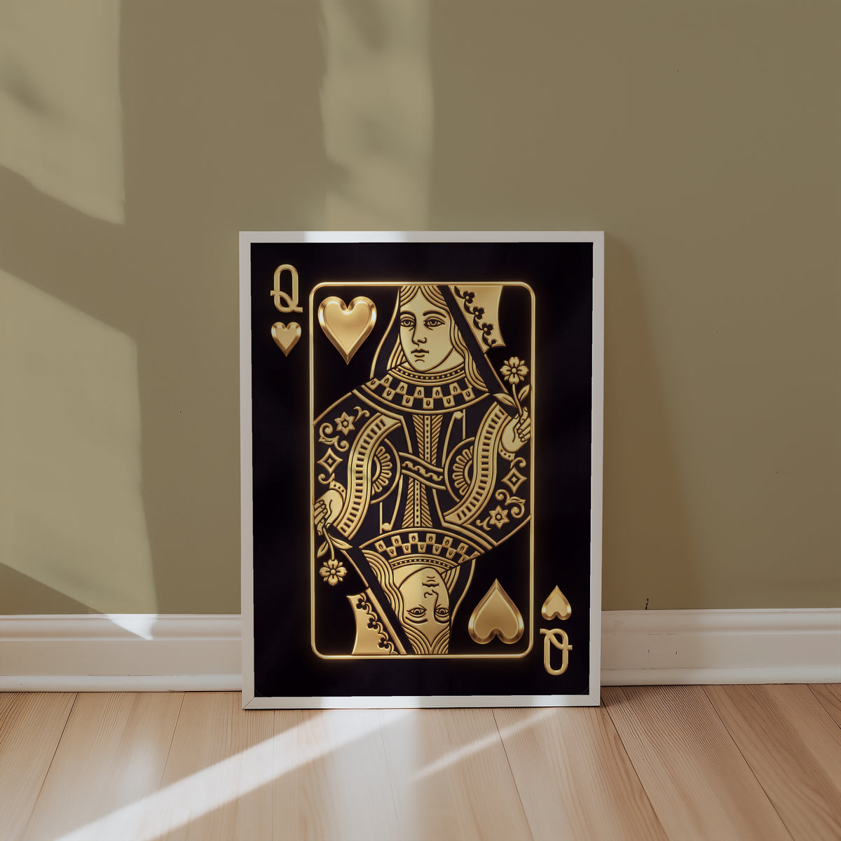 The Golden Queen of Hearts Poster – i rum 5