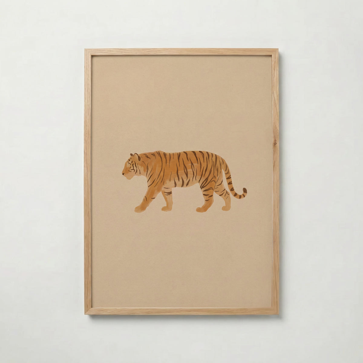 Tiger Stroll Poster – ekram