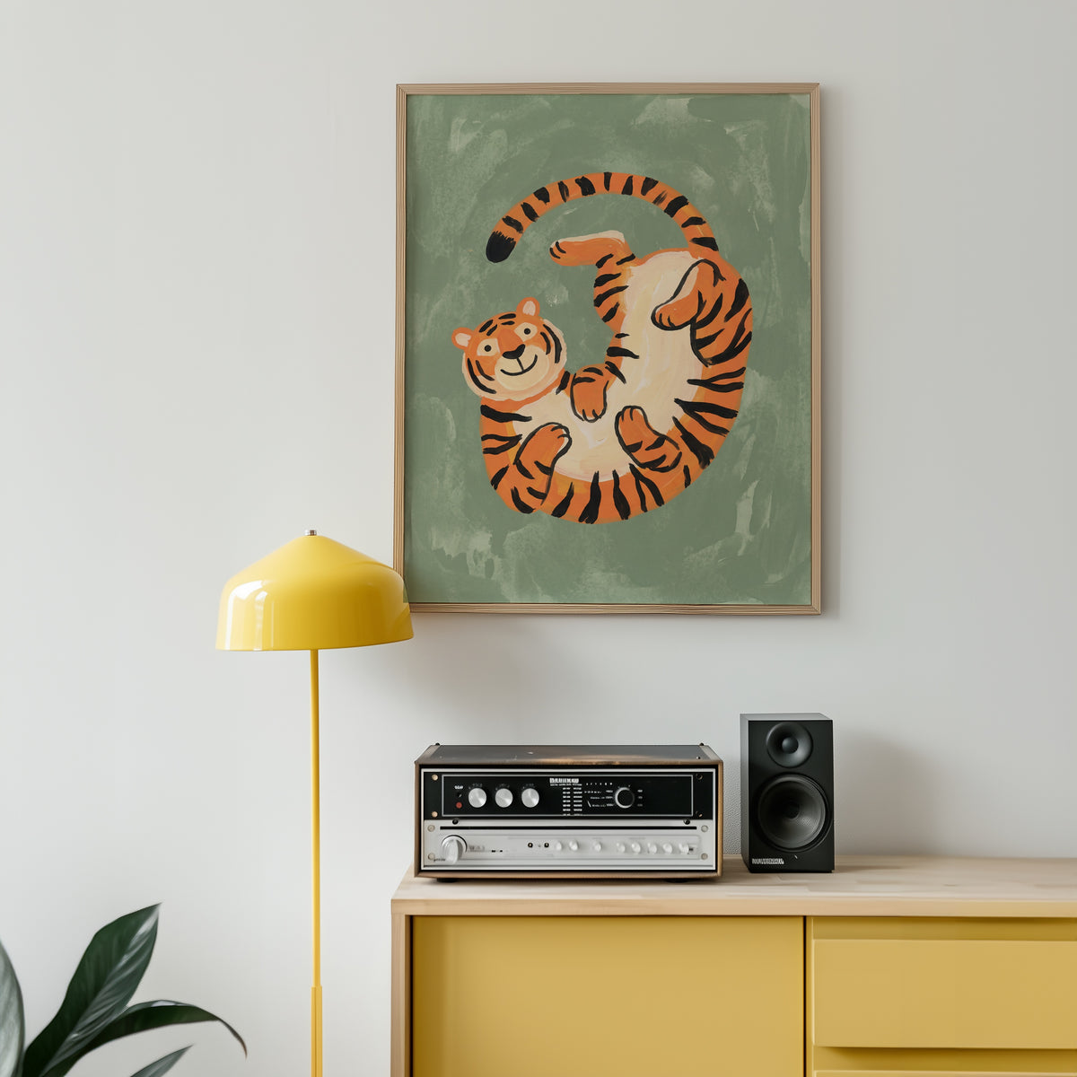 Tiger Tumble Poster – i rum 5