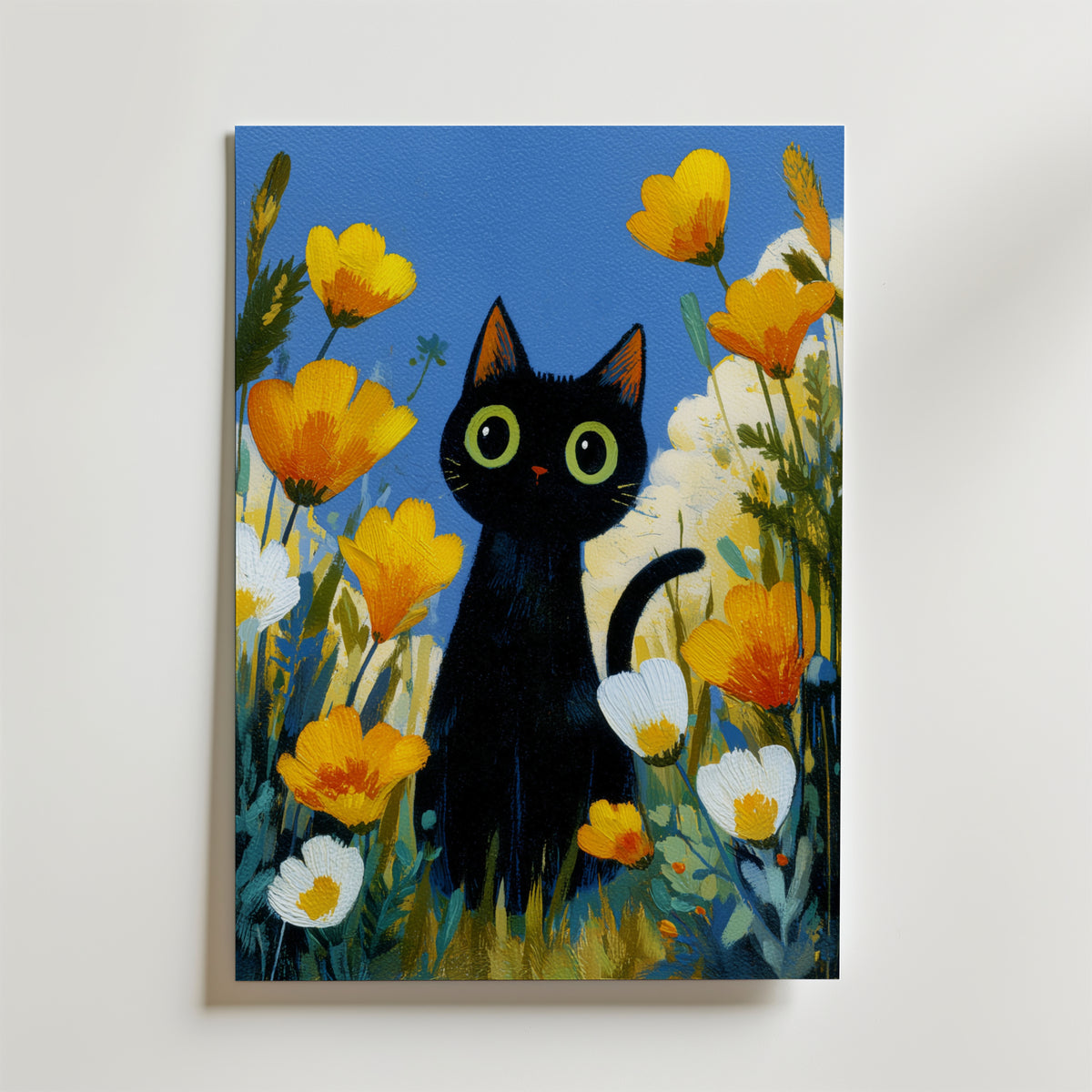 Bundle 4-pack Playful Cats Gallery – kuraterad postercollection som lyfter hemmet hos Bozetto