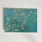 Vincent Van Gogh Almond Blossom 1890 affisch i neutral inramning – konsttryck från Bozetto i hög kvalitet