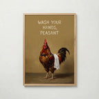 Wash Your Hands, Peasant Poster – ekram
