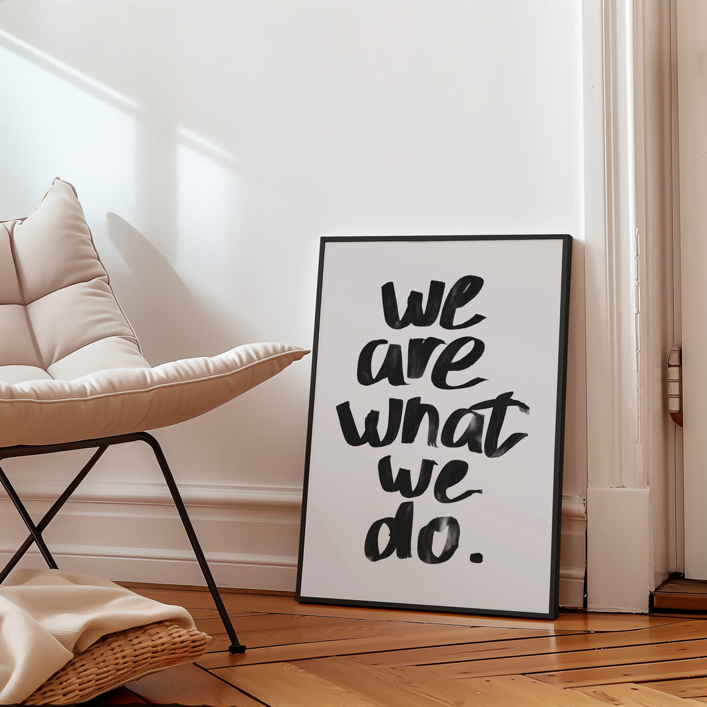 Brushstroke Manifesto Poster – i rum 1