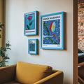Bundle 3-pack Yayoi Kusama Color Pulse – kuraterad postercollection som lyfter hemmet hos Bozetto