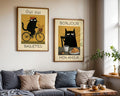 Bundle 2-pack French Morning Ride – kuraterad postercollection som lyfter hemmet hos Bozetto