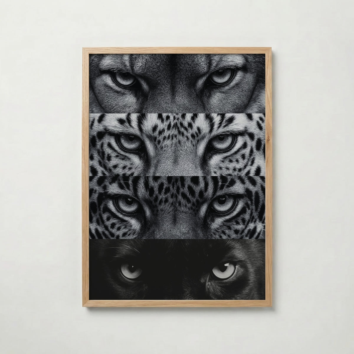 Four Wild Gazes Poster – ekram