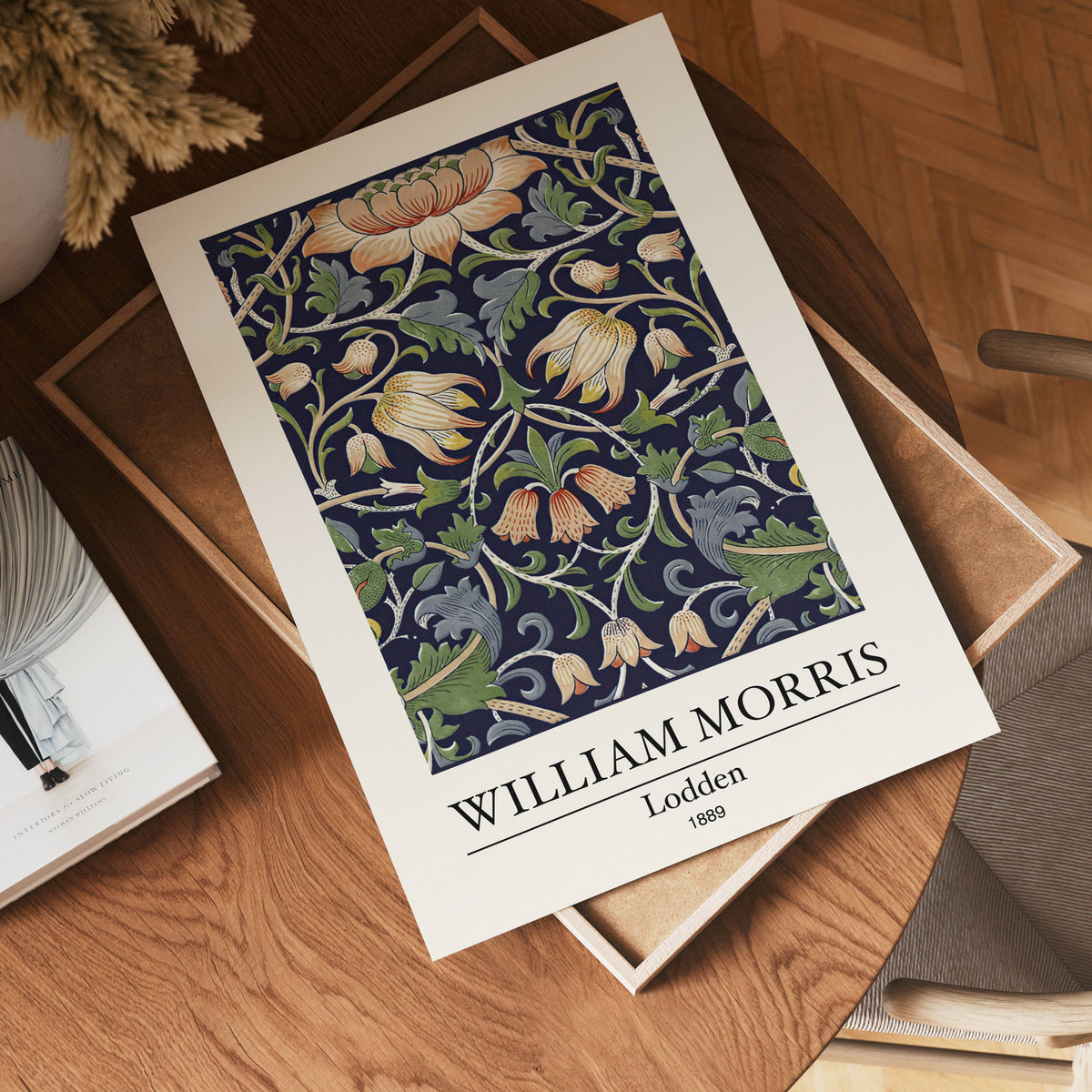 William Morris Lodden poster visad rakt fram – Bozetto affisch i hög tryckkvalitet