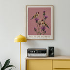 William Morris Goldfinches on Thistles Poster – i rum 3